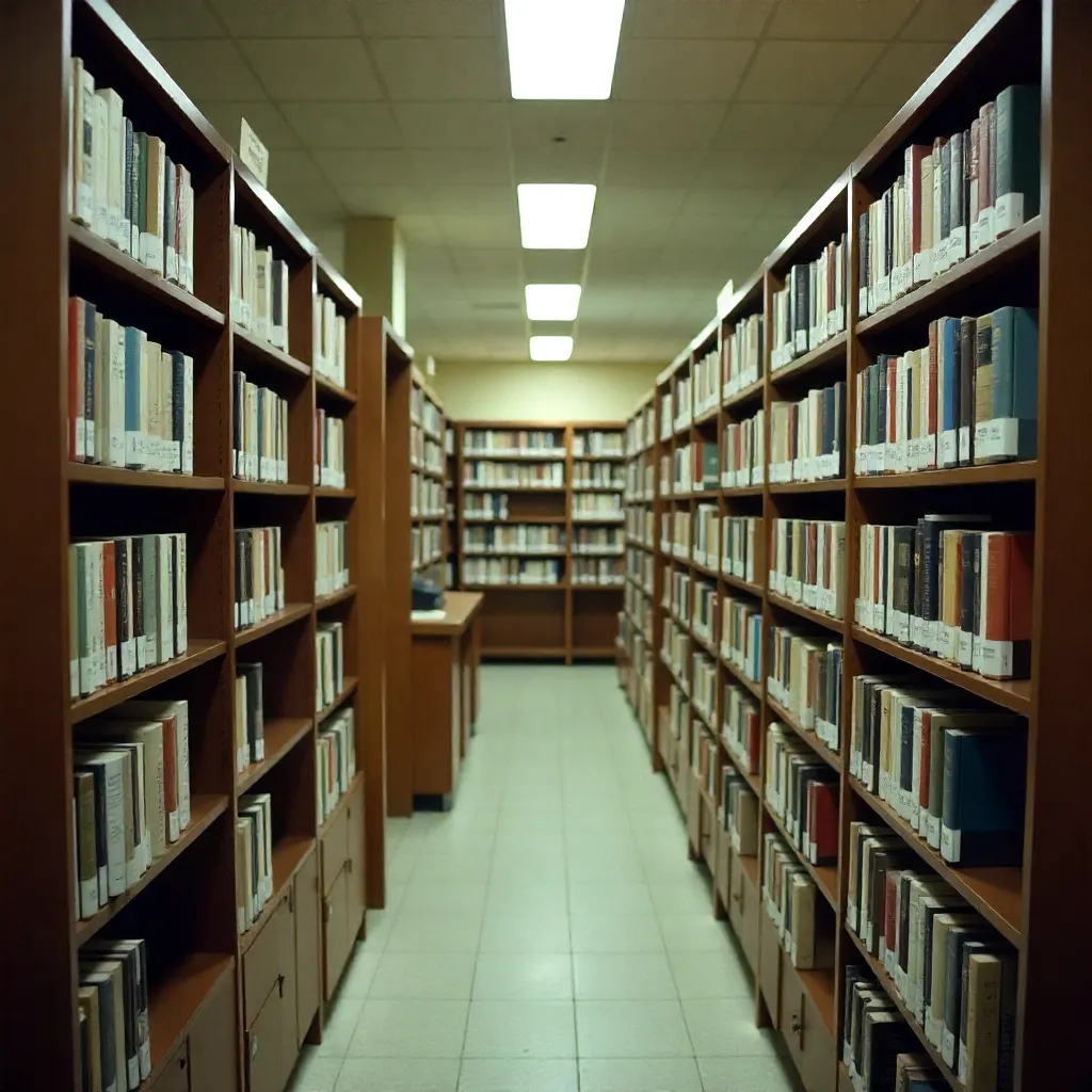 Digital cataloging interface showing organized database